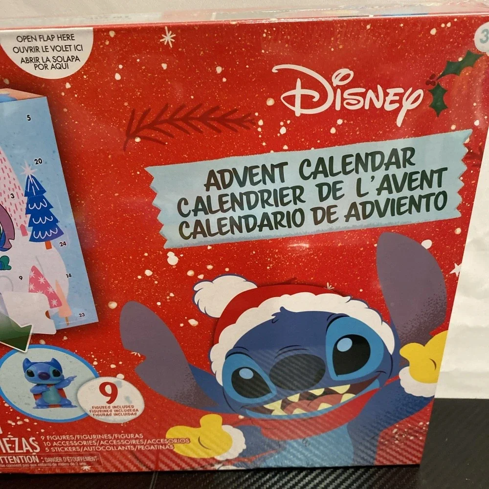 Disney Stitch ~ 2025 Advent Calendar‎ ~ 24 Surprises Inside ~ Brand New!